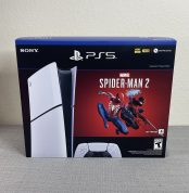 Sony PlayStation 5 Slim Digital Edition Marvel's Spider-Man 2 PS5 Bundle 1TB New